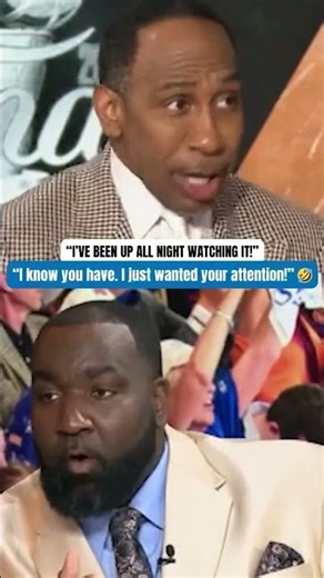 When Perk wanted Stephen A.'s attention