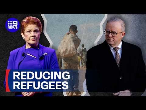 PM Albanese grilled over migration reform amid One Nation polling pressure | 9 News Australia