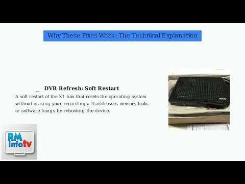 How To Fix Xfinity Delete Recording Stuck On Screen – DVR Refresh & Clear Cache