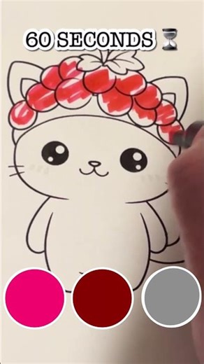 3 Colors Only! 🎨 Can we finish in 60 seconds?