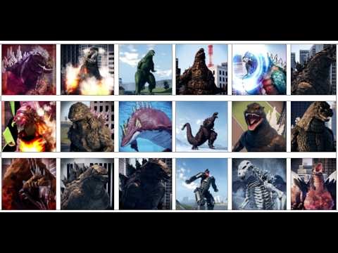 EVOLUTION of ALL GODZILLA´s in KAIJU ALPHA