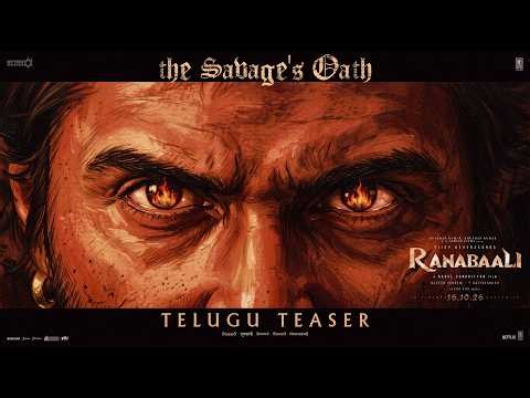RANABAALI Teaser - The Savage's Oath | Vijay Deverakonda | Rashmika Mandanna | Rahul Sankrityan