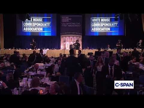 Wide Shot of Audible Guns Shots and President Trump Evacuation
