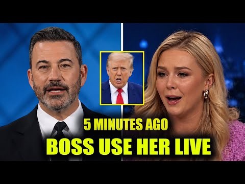 Trump Loses His Mind After Jimmy Kimmel DESTROYS Karoline Leavitt On Live TV