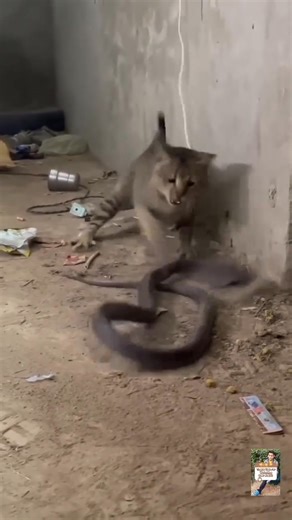 Amazing cat vs snake 🤣🤣✅✅ #fypシ #Amazing | Dong Juan