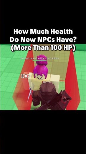 New NPC Healths #forsaken