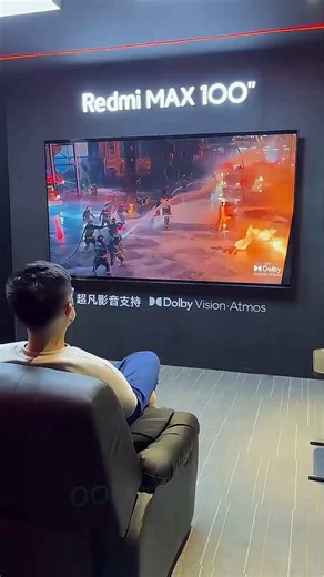 小米REDMI2025款100英寸巨幕电视震撼来袭