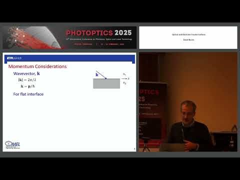 "Optical and Electronic Fourier Surfaces" Prof. David Norris (PHOTOPTICS 2025)