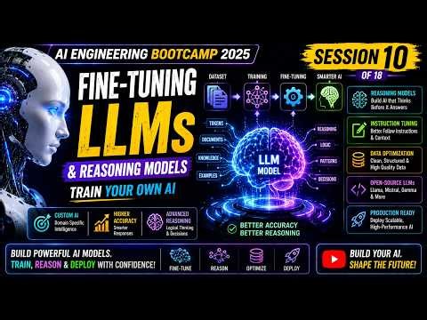 Fine-Tuning LLMs & Reasoning Models 🔥 Train Your Own AI | AI Engineering Bootcamp 2025