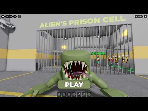 ALIEN PRISON RUN! Obbyroblox Gameplay Walkthrough No Death