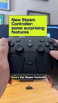 New Steam Controller's surprising features