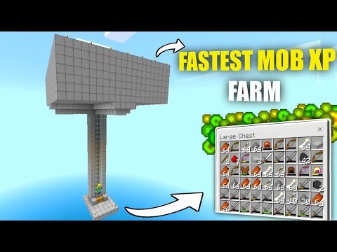 Minecraft Mob XP Farm Tutorial 26.1+ | NEW DESIGN - 2100+ Items Per Hour