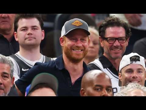 Prince Harry Makes Surprise Appearance in San Antonio to Watch Knicks WIN NBA Championship