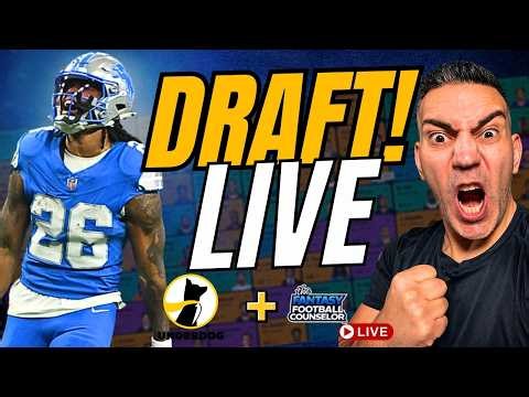 Fantasy Football Draft LIVE | Beat the Counselor!