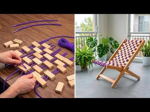 DIY Wooden Furniture That Looks Expensive but Costs Less! 💰