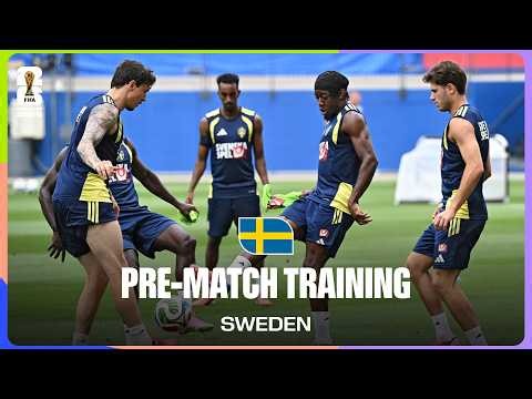 Sweden Train Before Japan | FIFA World Cup 2026™