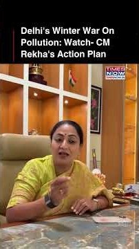 CM Rekha Gupta's Winter Action Plan: Delhi Tightens Pollution Curbs, Pushes 50% Work From Home