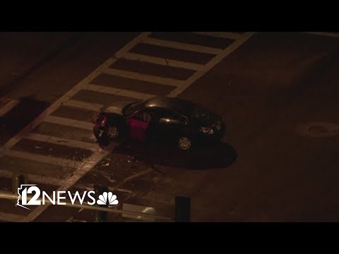 Police say 15-year-old driver ran a red light in Glendale, leading to a crash