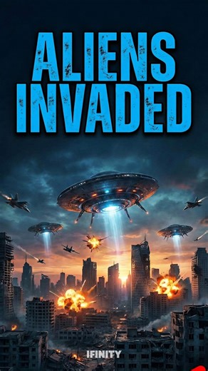 What If Aliens ACTUALLY Invaded Earth?🛸 #space #shorts