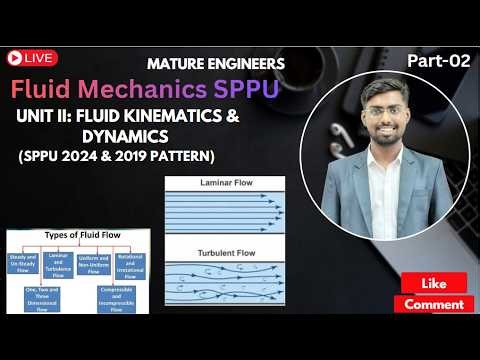 Fluid Kinematics & Dynamics | Complete Unit 2 | SPPU Mechanical Engineering 2024