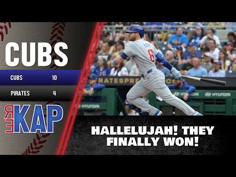 REKAP ®: ⚾️ Chicago Cubs 10-4 win over Pittsburgh Pirates. ‘Hallelujah! They've finally won!’