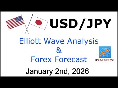 USD JPY Elliott Wave Analysis | Forex Forecast | January 2 2026 | USDJPY Analysis Today