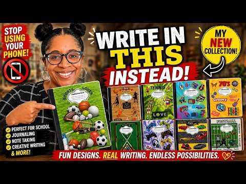 Write In This Instead! Why Paper Beats Your Phone (My Notebook Collection)