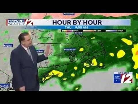 WPRI 12 Weather Forecast for 4-2-26: Much cooler today