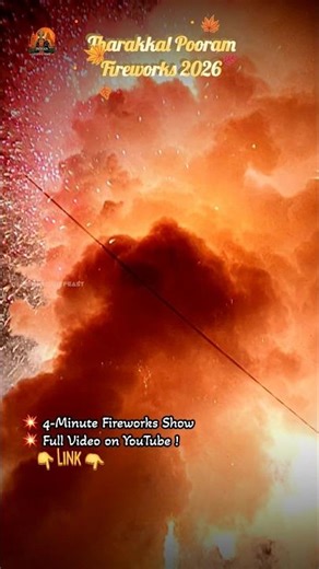 S216. Glimpse of Tharakkal Pooram Vedikettu (Fireworks) | Watch Full Explosion | #shorts #viral #fyp