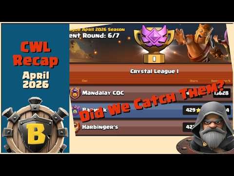 Did we catch them? April 2026 CWL Recap