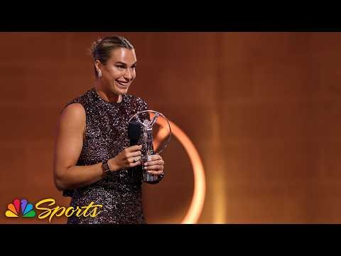 World No. 1 Aryna Sabalenka named Laureus Sportswoman of the Year | NBC Sports