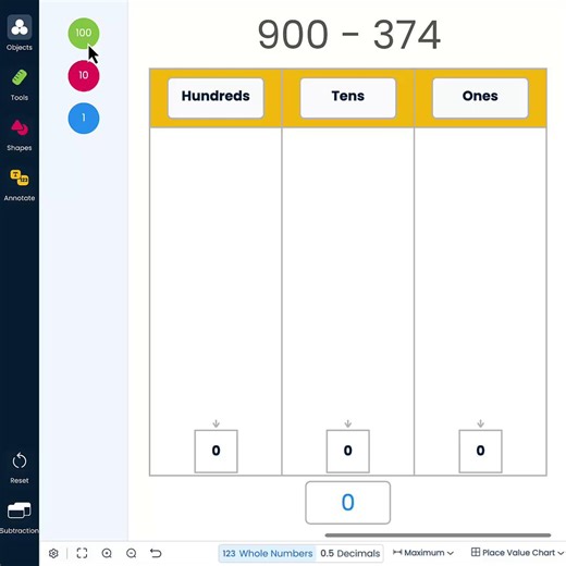 💡Tutorial Tuesday! Help your students visualize regrouping with the Subtraction Workspace in Place Value Disks. 🔗 Explore our updated Tutorial Videos for all 18 manipulatives! 👩🏻‍💻 bit.ly/BCTutorials | Brainingcamp