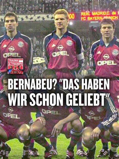 Stefan Effenberg erinnert sich an die besondere Atmosphäre im Santiago Bernabeu. „Trauma & Triumph: Der FC Bayern und seine Wiederauferstehung“ ist ein sechsteiliger kicker-Podcast. Die ersten beiden Folgen sind kostenlos. Alle weiteren Folgen sind mit einem kicker Abo verfügbar – in der kicker App, auf kicker.de und bei Spotify 🎙️ #kicker #bernabeu #traumaundtriumph #fcbayern #realmadrid