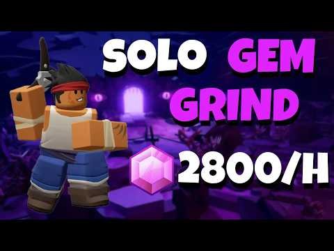 BEST Solo Gem & EXP Grind with Crook Boss! (2,800 Gems/Hr) | TDS