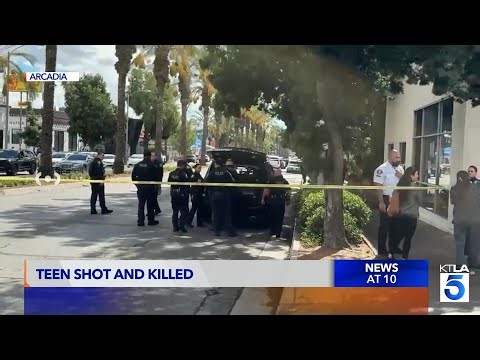 Teen shot and killed in Arcadia