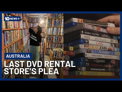 Last Stand For One Of Australia's Final DVD Rental Stores | 10 News