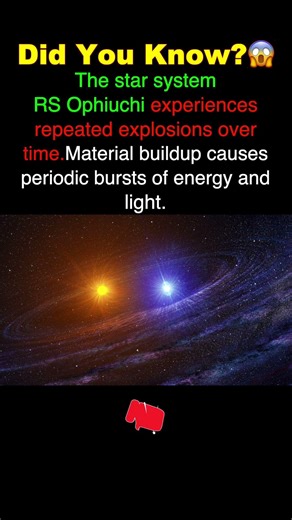 Why This Star Explodes Every 15 Years ⏳🌌 #space #spacefacts #viralspace #sciencefacts #nasa