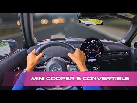 2026 MINI Cooper S Convertible POV Test Drive, Silent Review & Exterior Walkaround