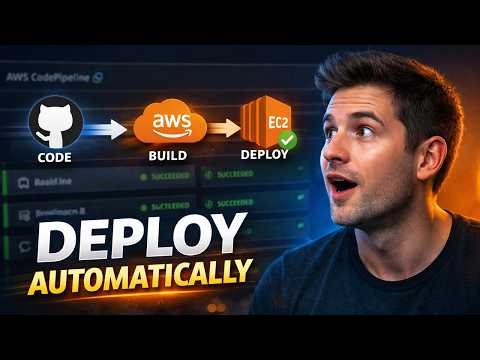 AWS CI/CD Pipeline Explained | From Code to Production 🚀