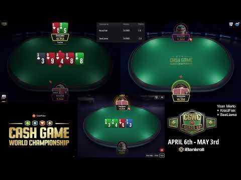 CGWC Grand Finals | KraciFisk vs SeaLlama 2000 Hand Battle Begins NL10K