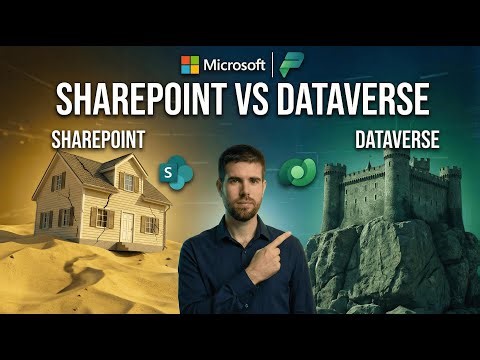 SharePoint vs Dataverse (Parte 1): Cuándo Usar Cada Uno