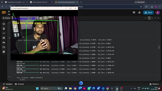 #prodigyinfotech #machinelearning #deeplearning #computervision #tensorflow #opencv #python #artificialintelligence #handgesturerecognition | Santhosh Hari I