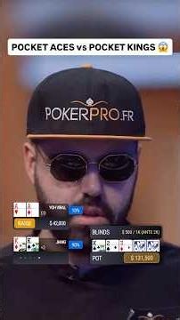 ACES vs KINGS in HIGH STAKES POKER GAME 🤯 #poker #casino #pokerhands