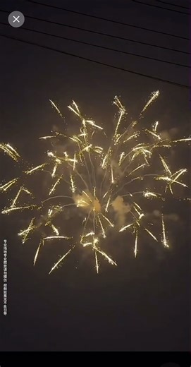 When fire meets the night sky 💥✨ #pyro #fireworks #pyrotechnics #pyrofireworks #shorts #explosion