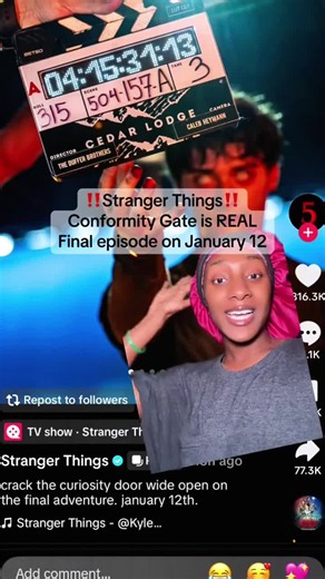 Stranger Things conformity gate confirmed — new final episode announced