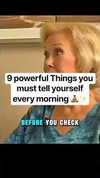 9 Powerful Affirmations You MUST Repeat Every Morning | Reprogram Your Mind for Success & Abundance