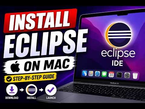 How to Install Eclipse on MacBook (M1/M2/M3/M4/M5) | Step-by-Step