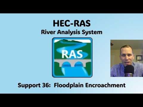 HEC RAS Support 36 - Floodplain Encroachment