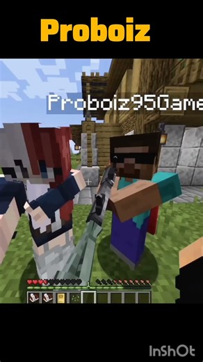 Proboiz ke sath ye kya hua 😱#minecraft #proboiz95 #gaming