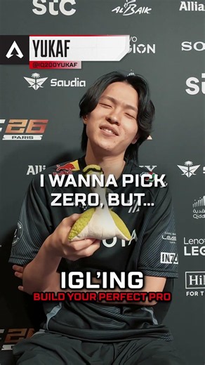 Who is YukaF's Perfect Pro Apex Player? #apexlegends